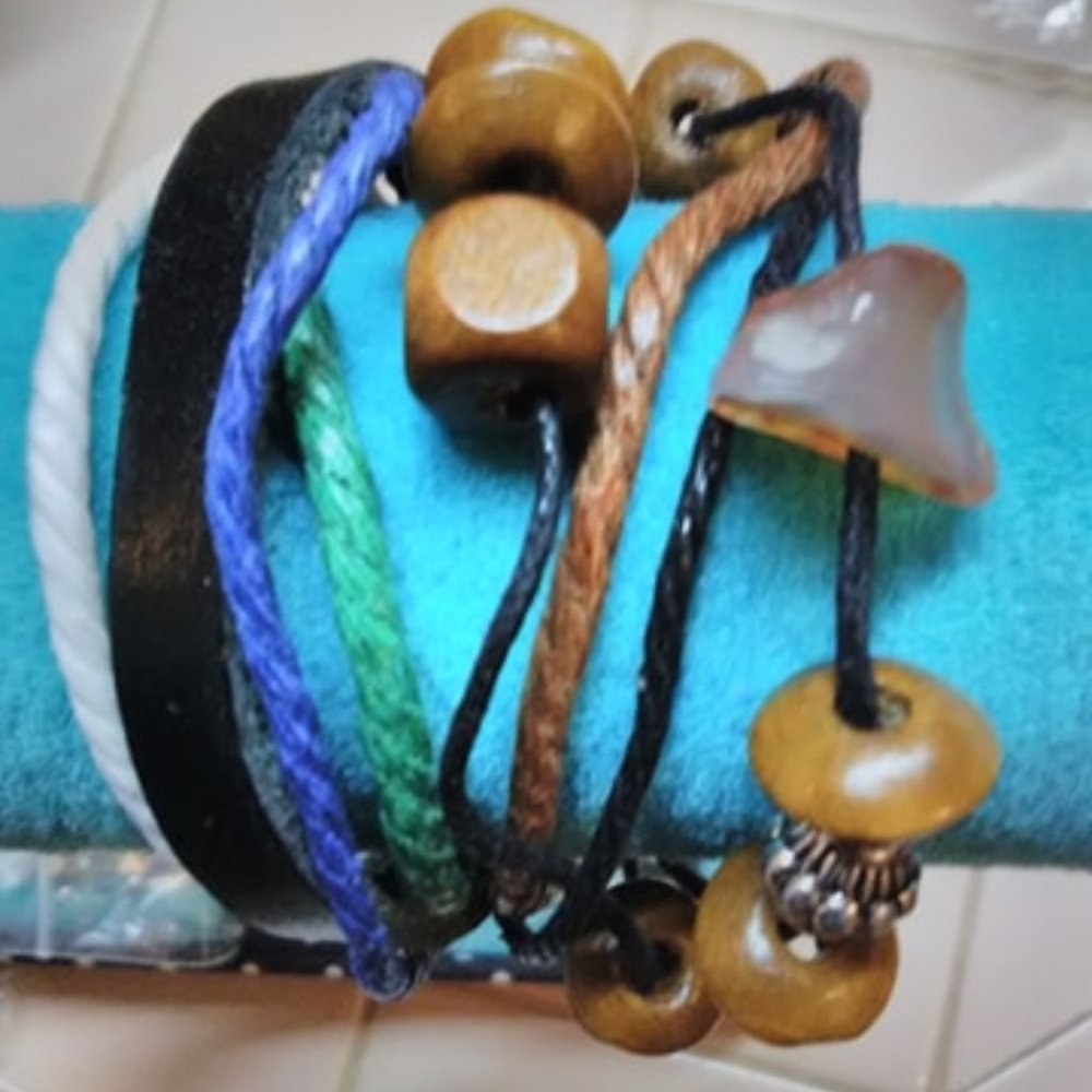 New, Multi-Strand colorful bracelet